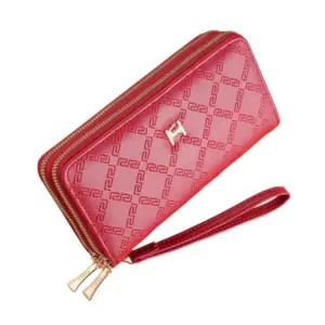 Women's Faux Leather Wallet (Multicolor)
