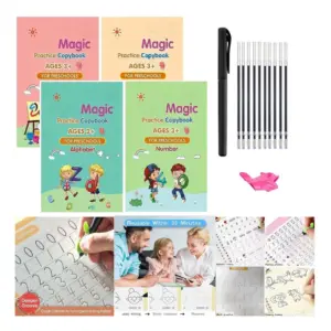 Paper Practice Copybook (Multicolor)