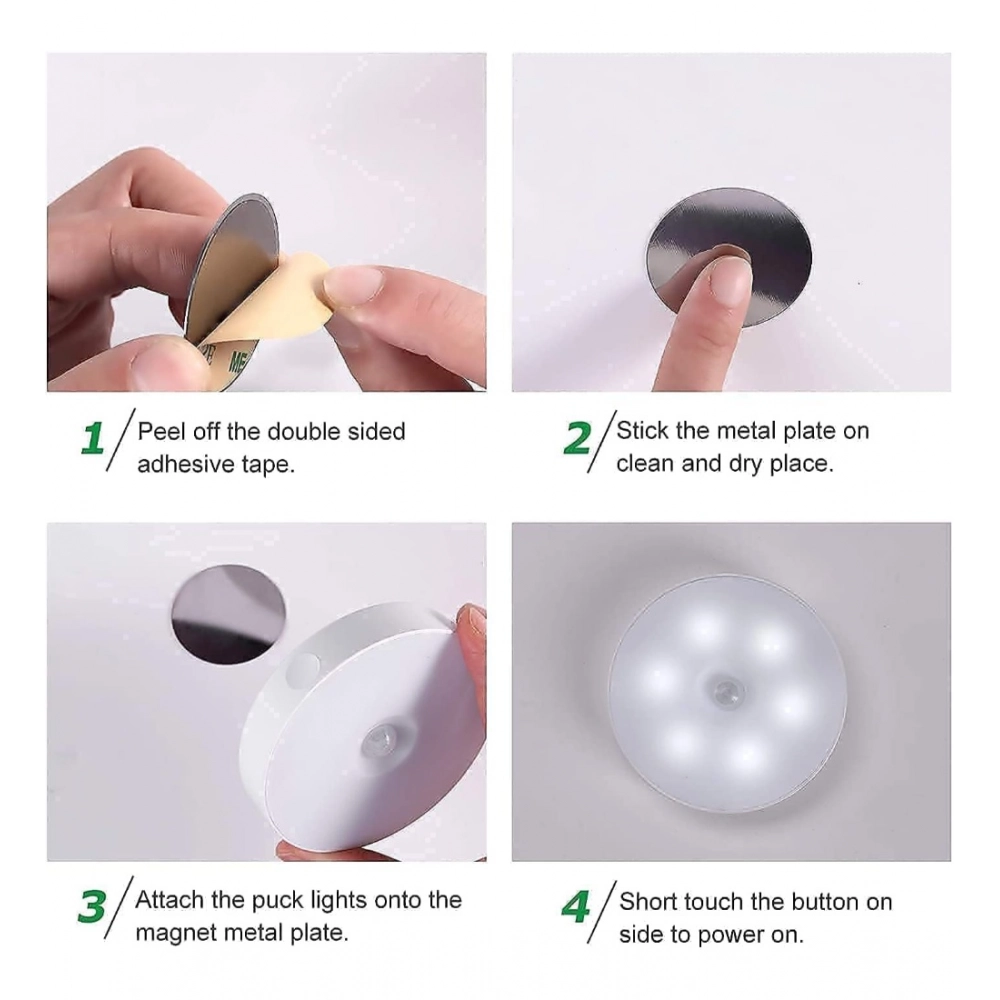 Plastic Motion Sensor Light (White) - Image 3