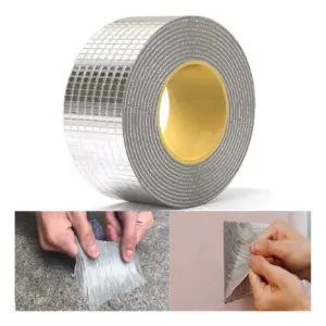 Aluminium, Rubber Waterproof Permanent Repair Aluminum (Silver)