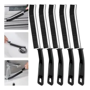Plastic Mini Gap Cleaning Brush (Black)