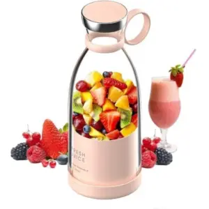Plastic Portable Juice Blender (Multicolor)