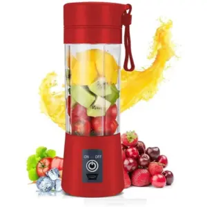 Plastic Portable Juicer Bottle (Multicolor)