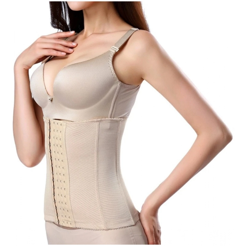 Women's Cotton Solid Western Wear Tummy - Thigh Body Shaper (Skin) - Image 3
