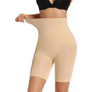 Women's Cotton Solid Ethnic Wear Body Shaper (Skin)