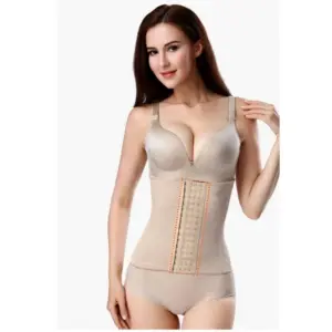 Women's Cotton Solid Western Wear Tummy - Thigh Body Shaper (Skin)