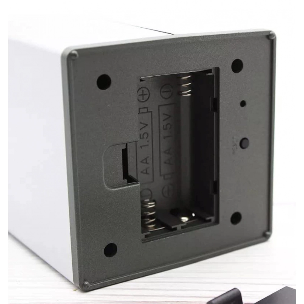 Plastic Pen Holder With LCD Display Digital Alarm Clock - Image 2