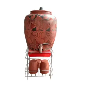 Stainless Steel Matka Stand Rustproof & Waterproof Pot Stand For Kitchen