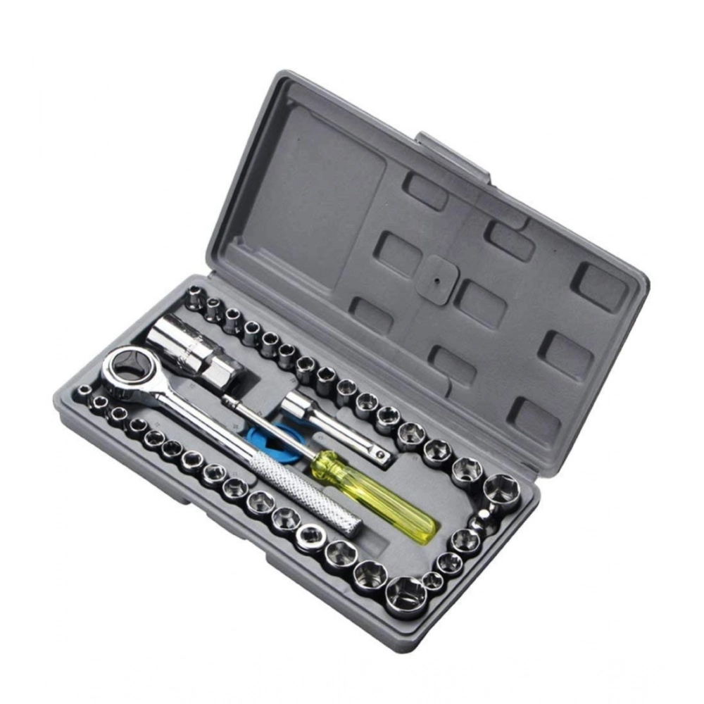 Carbon Steel 40 Pcs Tool Kit Set for Automobile Repair