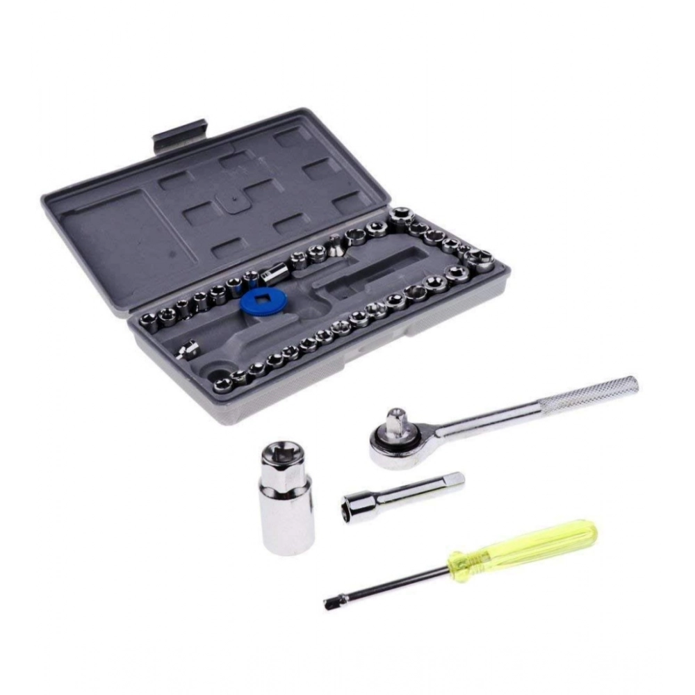 Carbon Steel 40 Pcs Tool Kit Set for Automobile Repair - Image 2