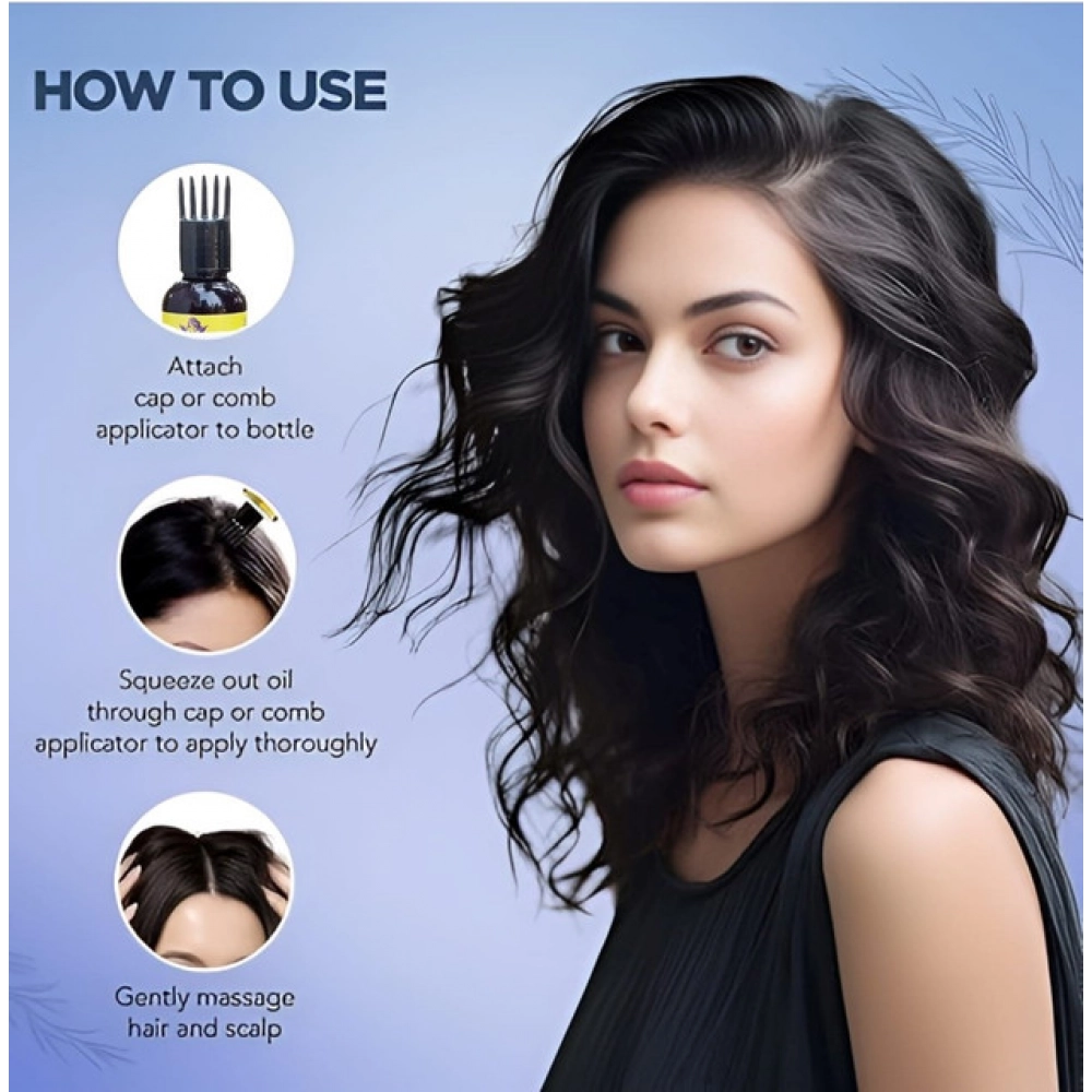 Devi Herbels Rabbit Blood Herbal 100 ML Hair Oil - Men's And Women's Hair Growth Oil - Image 2