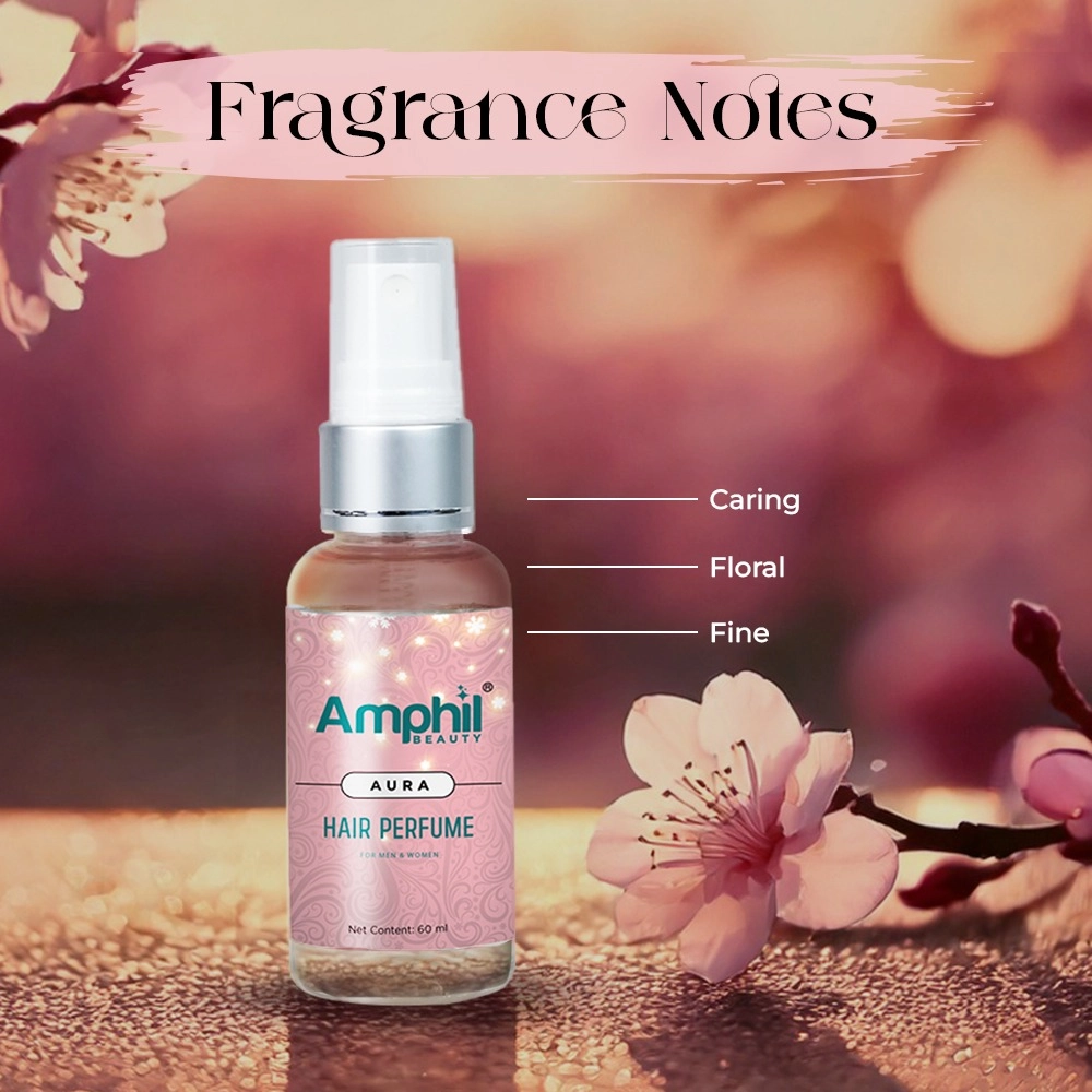 Amphil beauty Aura Unisex Hair perfume 60 ml | Alcohol Free | Water Based | Paraben Free - Image 4