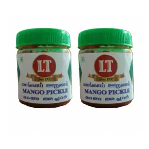 Pack of_2 500GM LT Mango Pickle Traditional Digestive Side Dish (Red)