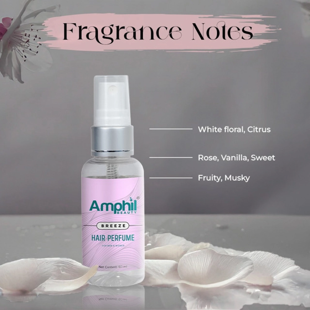 Amphil beauty Breeze Unisex Hair perfume 60 ml | Alcohol Free | Water Based | Paraben Free - Image 3