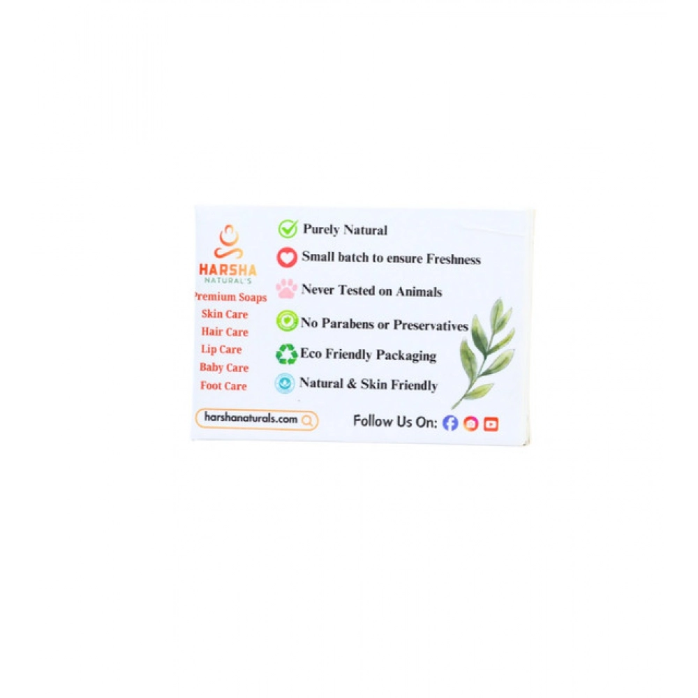 Pack Of_2 Harsha Naturals - Tulsi Soap (100GM) - Image 2