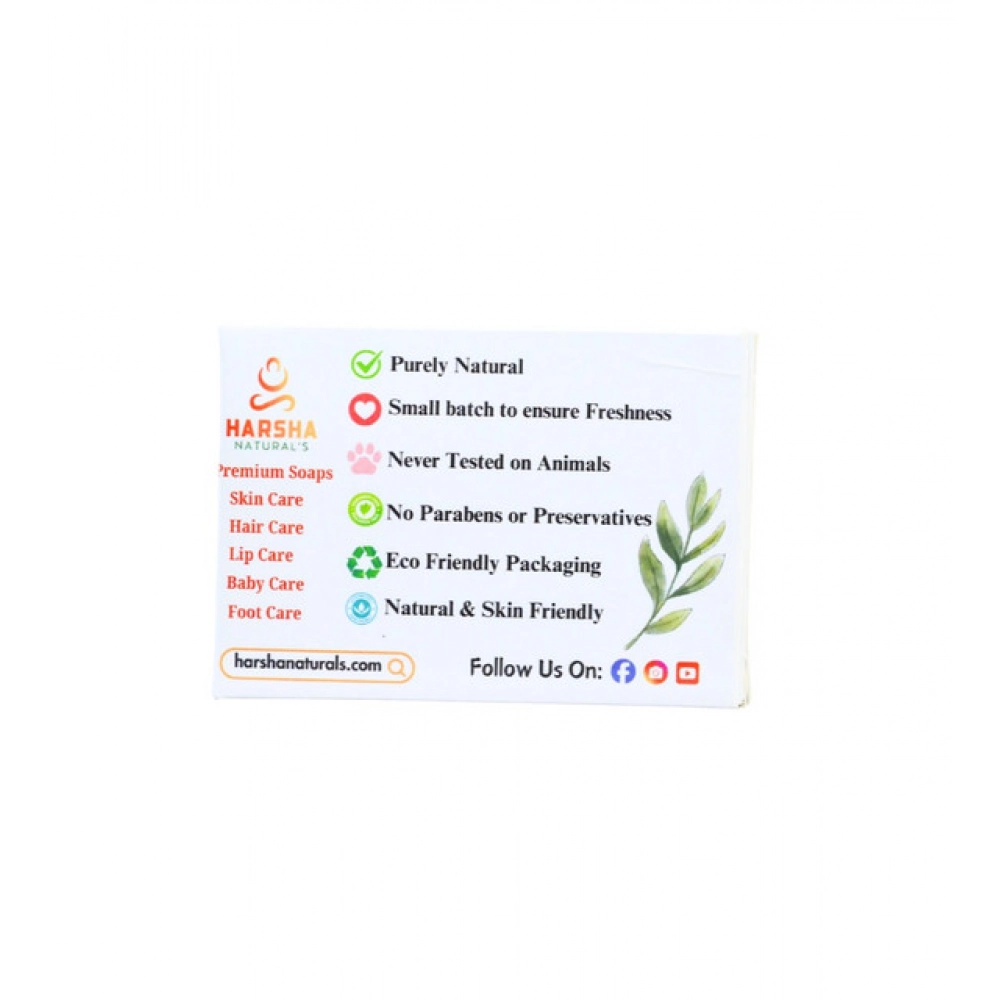 Pack Of_2 Harsha Naturals - Lemon Soap (100GM) - Image 2