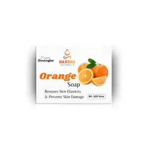 Pack Of_2 Harsha Naturals - Orange Soap (100GM)