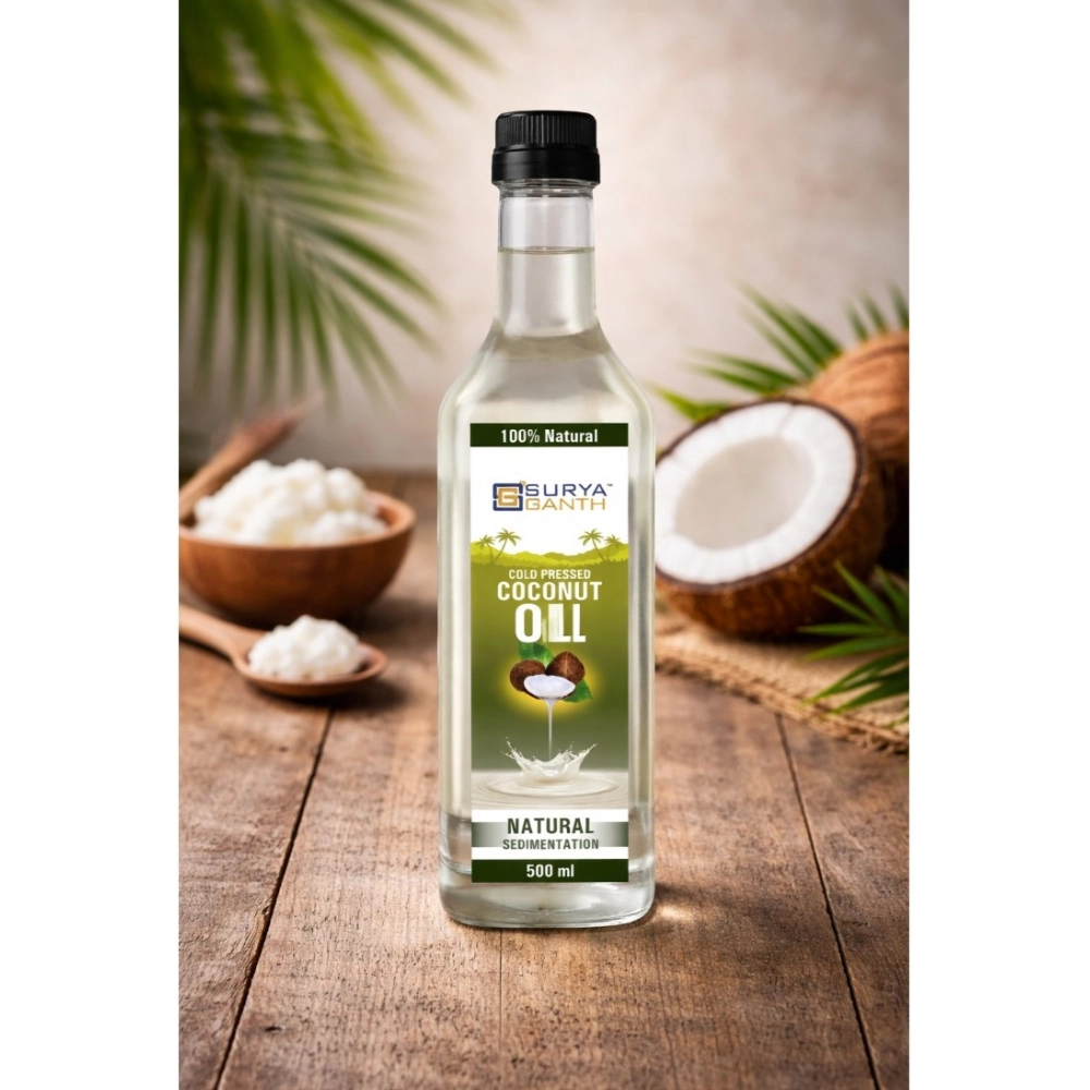 Surya Ganth Cold Pressed Coconut Oil (Natural Sedimentation) - Image 2