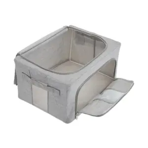 Polypropylene Clothes & Bedding Storage Box (Multicolor)