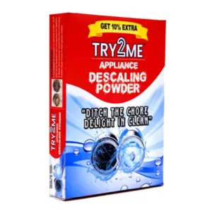 TRY2ME Washing Machine - Appliance Descaling powder (White)