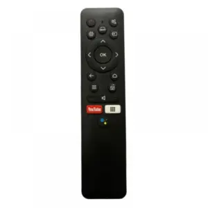 Remote No. 1050 (No Voice) with YouTube Function, Compatible for Micromax Smart TV LCD/LED Remote Control (Exactly Same Remote Will Only Work)