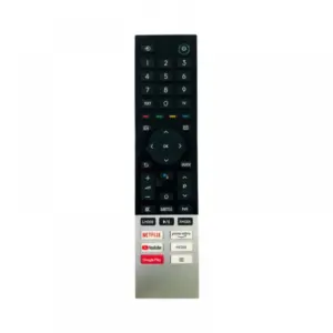 Remote No. 1231 (with Voice) with Netflix, YouTube, Prime Video Function, Compatible for Toshiba Smart TV LCD/LED Remote Control (Exactly Same Remote Will Only Work)