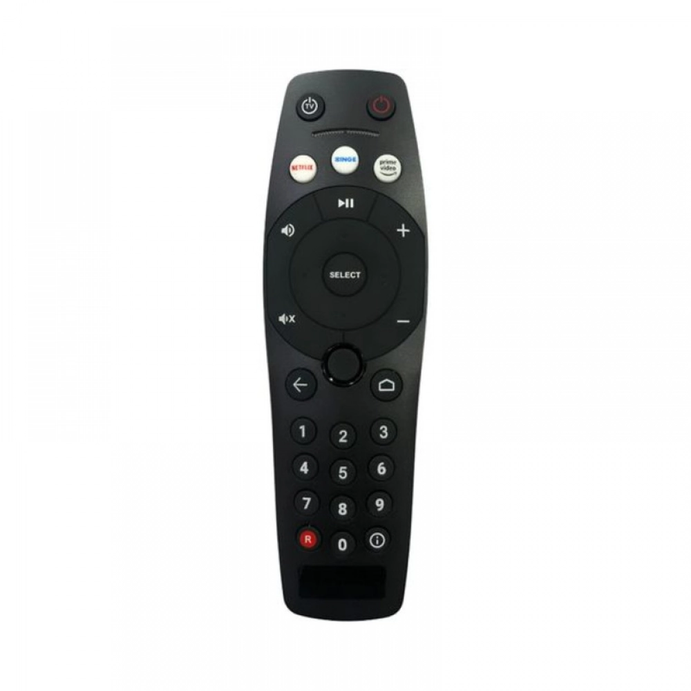 Remote No. 1232 (No Voice) with Netflix, Prime Video Function, Compatible for Tata Play Binge Plus DTH Remote Control (Exactly Same Remote Will Only Work)