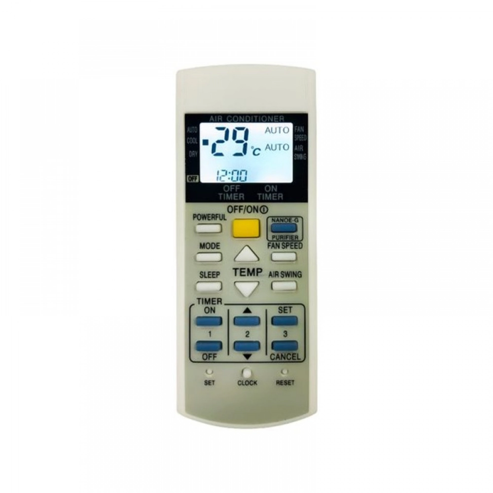Remote No. 29D (with Backlight), Compatible for Panasonic AC Remote Control (Exactly Same Remote Will Only Work)