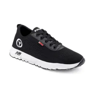 Men's Casual Mesh Lace-ups Casual Shoes (Black)