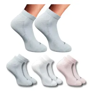 3_Pair Set Unisex Casual Cotton Printed Low Cut Socks (Multicolor)