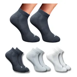 3_Pair Set Unisex Casual Cotton Printed Low Cut Socks (Multicolor)