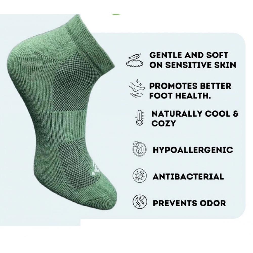 3_Pair Set Unisex Casual Cotton Printed Low Cut Socks (Multicolor) - Image 3