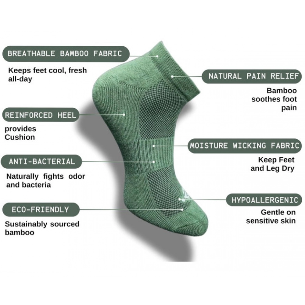 3_Pair Set Unisex Casual Cotton Printed Low Cut Socks (Multicolor) - Image 4