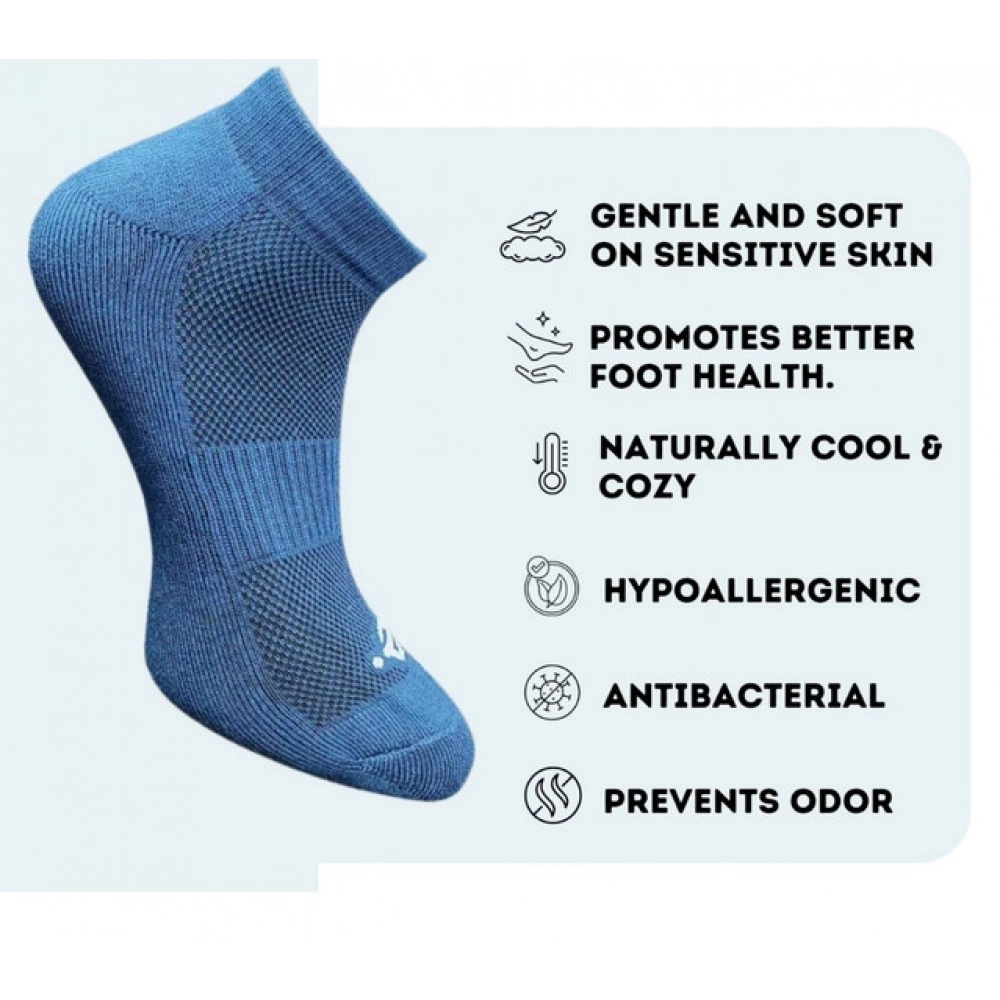 3_Pair Set Unisex Casual Cotton Printed Low Cut Socks (Multicolor) - Image 3