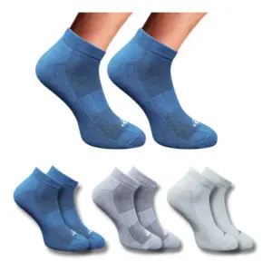 3_Pair Set Unisex Casual Cotton Printed Low Cut Socks (Multicolor)