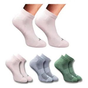 3_Pair Set Unisex Casual Cotton Printed Low Cut Socks (Multicolor)
