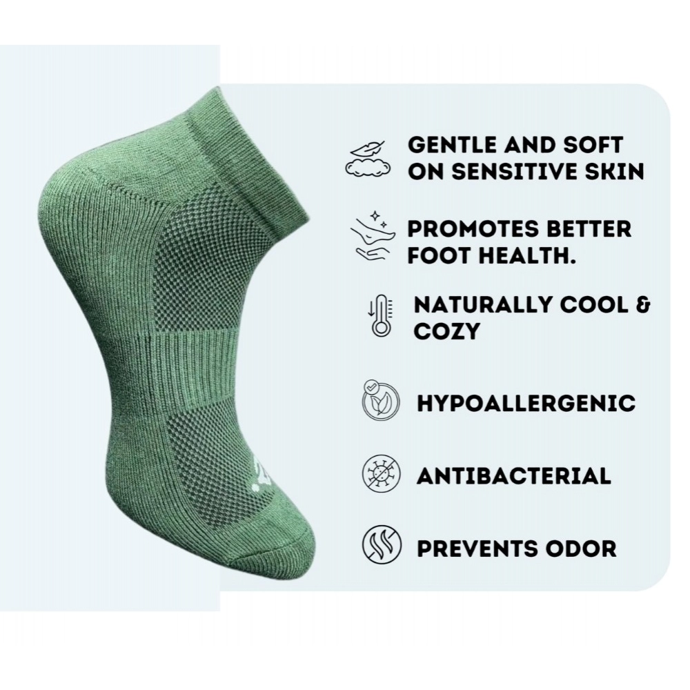 3_Pair Set Unisex Casual Cotton Printed Low Cut Socks (Multicolor) - Image 3