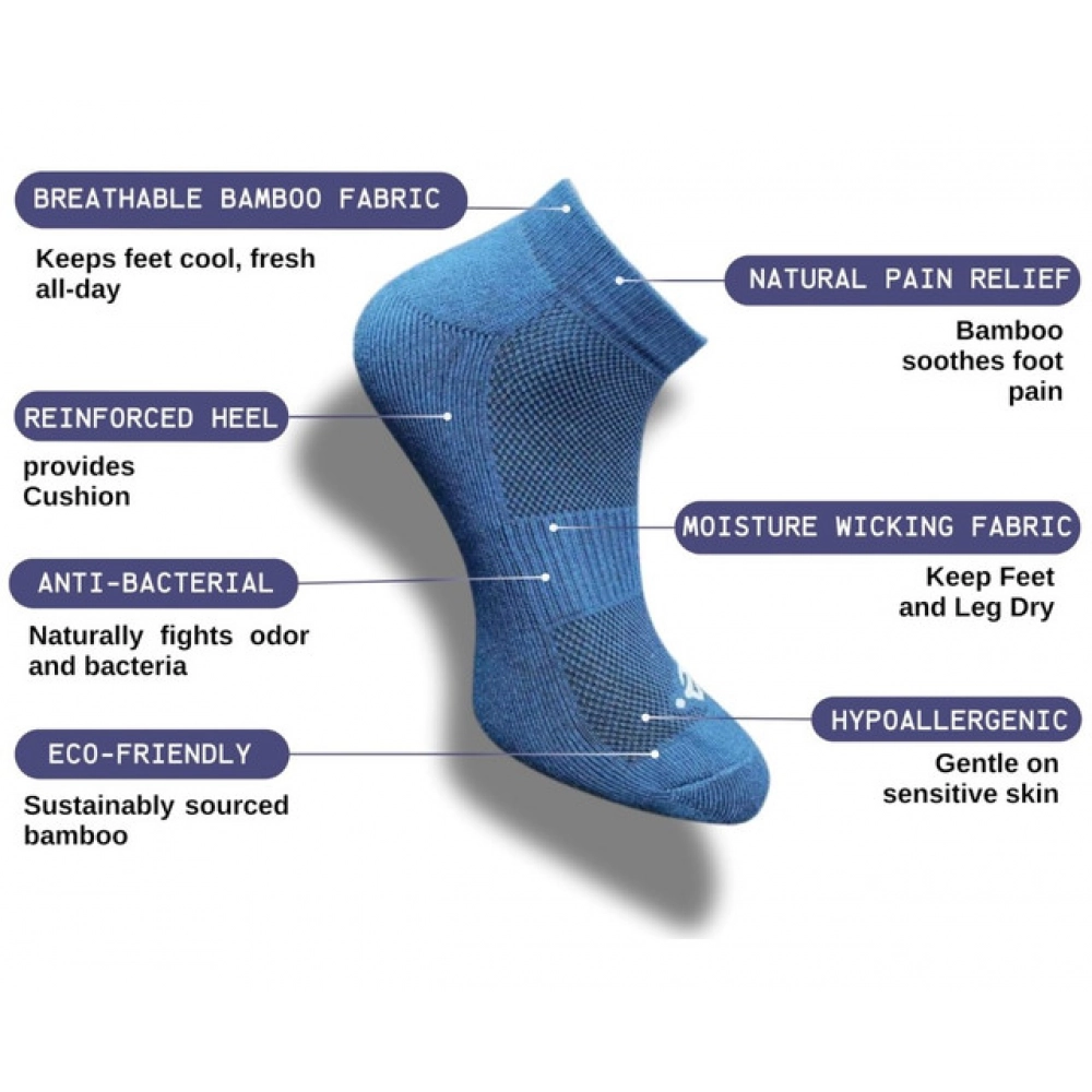 3_Pair Set Unisex Casual Cotton Printed Low Cut Socks (Multicolor) - Image 4