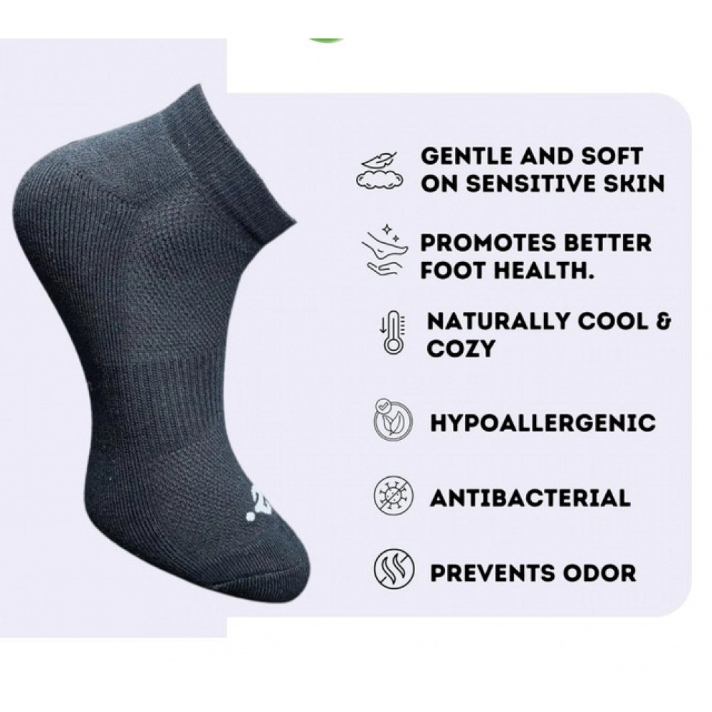 3_Pair Set Unisex Casual Cotton Printed Low Cut Socks (Multicolor) - Image 3