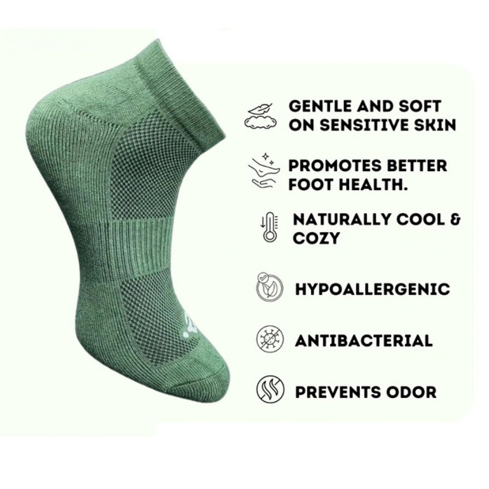 3_Pair Set Unisex Casual Cotton Printed Low Cut Socks (Multicolor) - Image 3