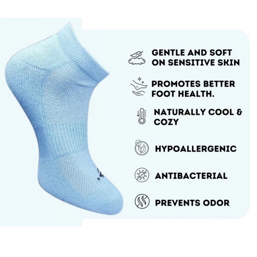 3_Pair Set Unisex Casual Cotton Printed Low Cut Socks (Multicolor) - Image 3