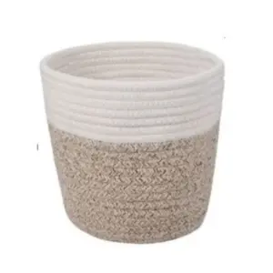 Cotton Flower Pot (White Kidi)