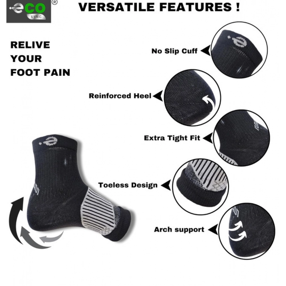 3_Pair Set Unisex Casual Cotton Printed Ankle Length Support Socks (Multicolor) - Image 2