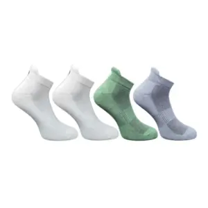 4_Pair Set Unisex Casual Cotton Printed Ankle Length Socks (Multicolor)