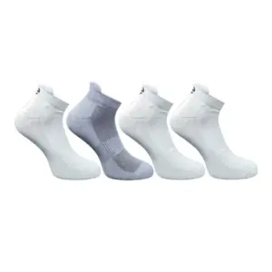 4_Pair Set Unisex Casual Cotton Printed Ankle Length Socks (Multicolor)