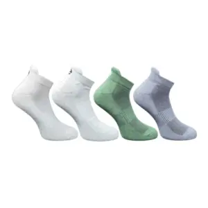 4_Pair Set Unisex Casual Cotton Printed Ankle Length Socks (Multicolor)