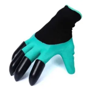 Pack Of 2_Heavy Duty Garden And Farming Gloves – Durable Protective Gloves (Color: Assorted )