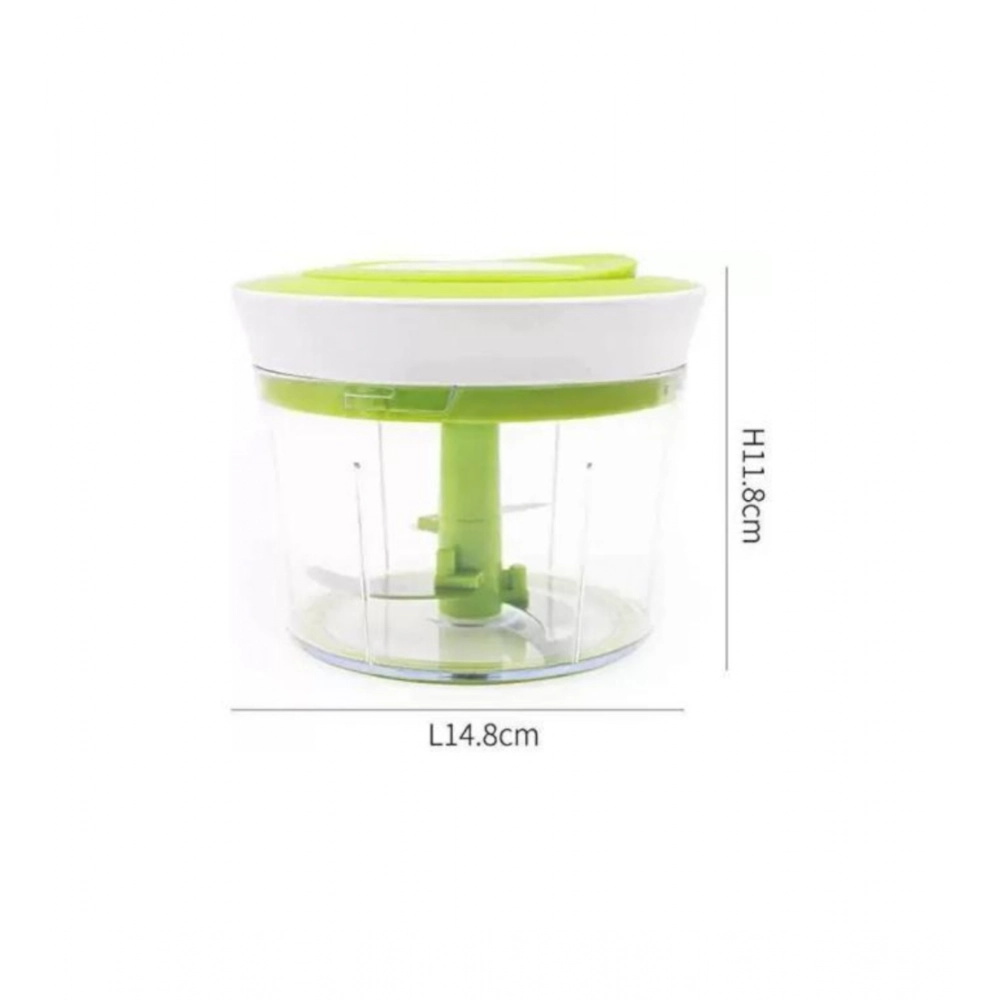 2-in-1 Manual Smart Chopper – Handy Vegetable And Fruit Processor (Color: Assorted ) - Image 3