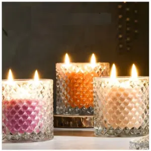 Soya Wax, Glass Jar Candle 