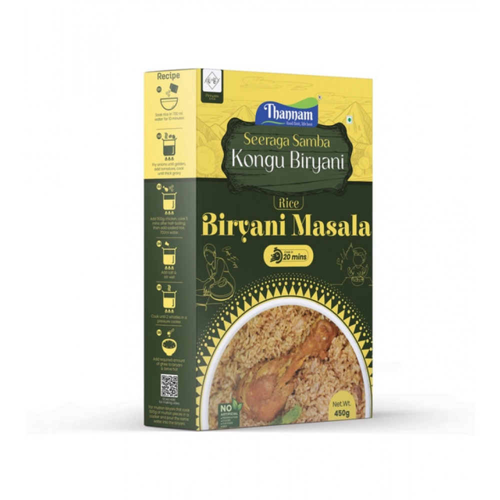 Thannam Kongu Biryani Powder With Rice (450GM) - Image 4